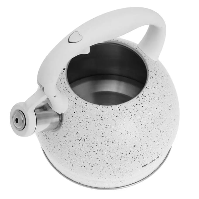 Klausberg KB-7319 fluitketel - 2L - rvs - alle warmtebronnen
