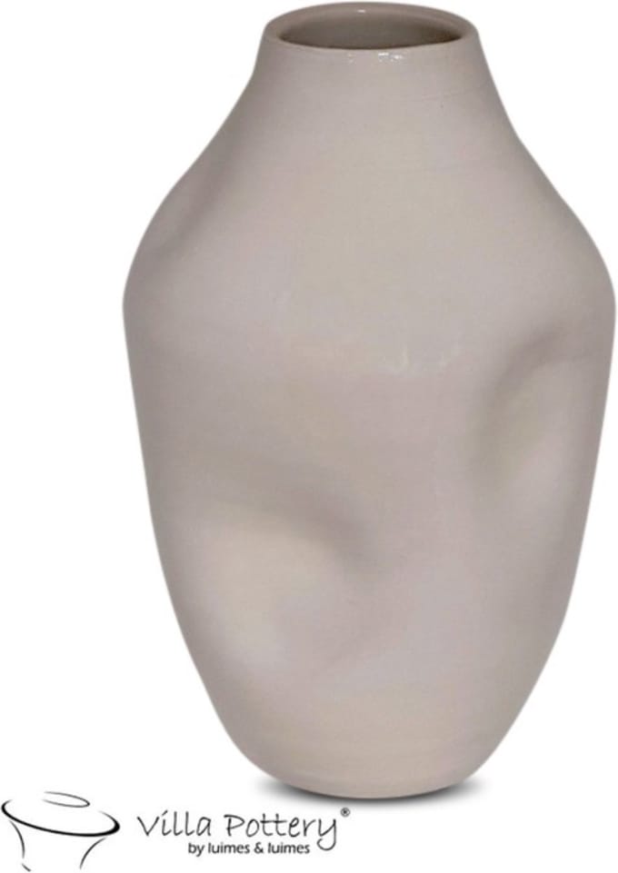 Vaas - Villa Pottery - Decoratie - Woondecoratie - Keramiek - Campari 1_1 Ivory