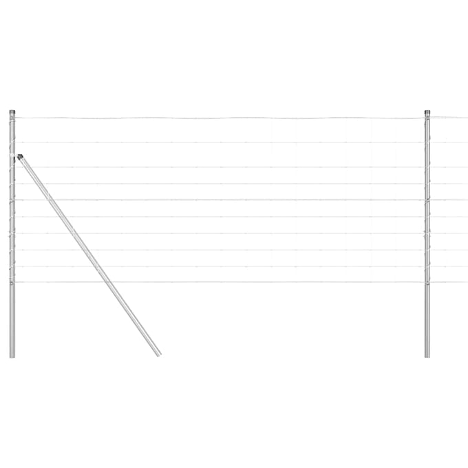vidaXL - Grond - Fix - Gelast - Draadhek - 25 - x - 1 - m - Gegalvaniseerd - staal - Mesh
