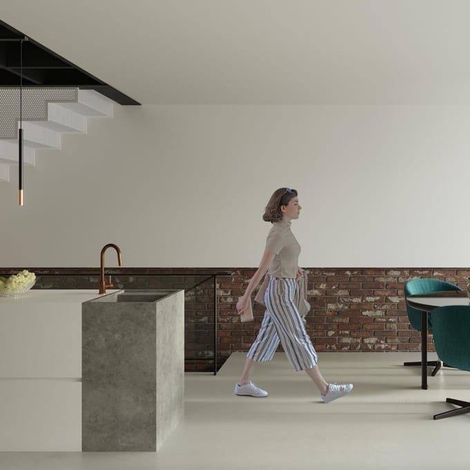 Hanglamp MOZAICA 1 met cilindrische kap en metalen accent - Sollux Lighting - IP20 - Zwart/koper staal behuizing - 8 x 8 x 100 cm - 1 x G9 LED, exclusief lichtbron - Max. 8 W - Moderne hanglamp voor slaapkamer, woonkamer en bureau