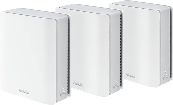 ASUS ZenWiFi BT8 -Wi-Fi 7 - 3-Pack - 10GBE - Mesh router 802.11a/b/g/n/ac/ax/be (Wi-Fi 7)