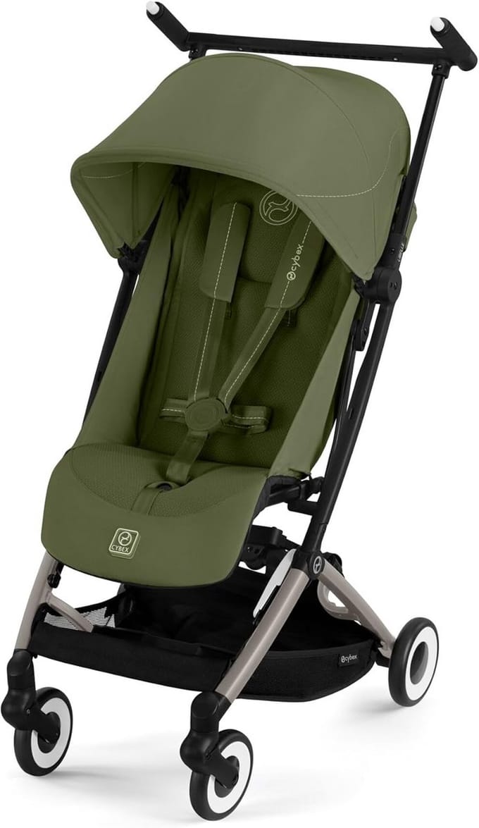 Baby Reisbuggy - Compacte Kinderwagen - Reizen met Kinderen - Handbagage Formaat - 6 kg - Mosgroen