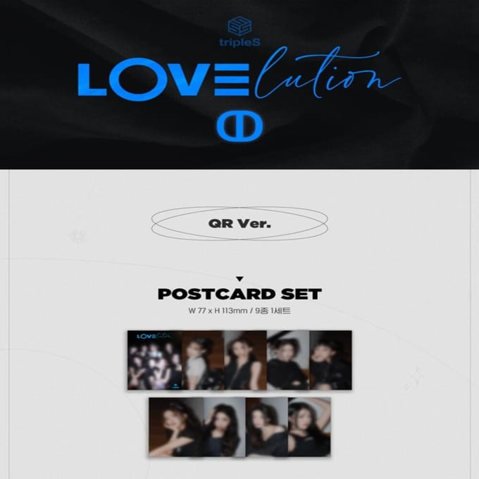 tripleS - [LOVElution] (QR ver.) QR Ver. blue