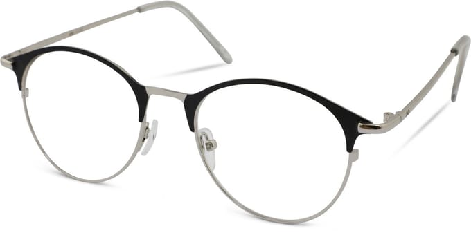 Leesbril Croon Janis-Shiny silver-+1.00
