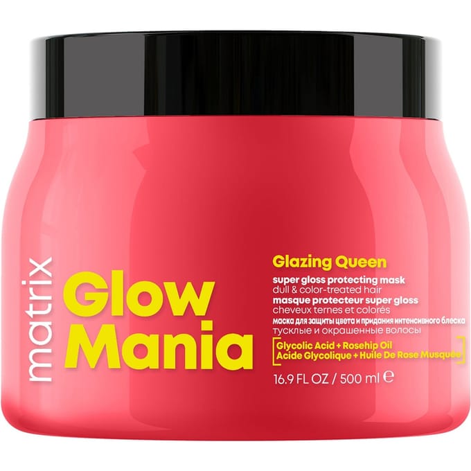 Glow Mania Colour Protecting Set including Shampoo, Conditioner, Leave-In Conditioner, and Mask