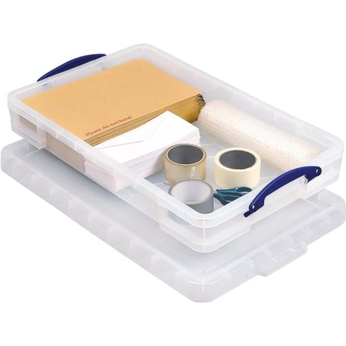 Really Useful Box opbergdoos 20 liter | transparant