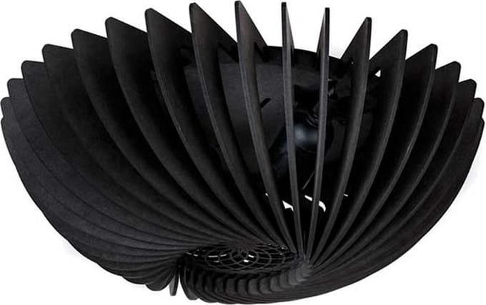 Blij Design - Plafondlamp Orb Ø 36 cm zwart
