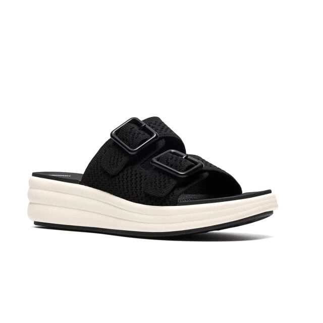 Clarks Drift Faye - dames sandaal - Zwart - maat 36 (EU) 3 (UK)