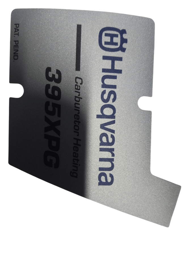Husqvarna startkap sticker 395xpg