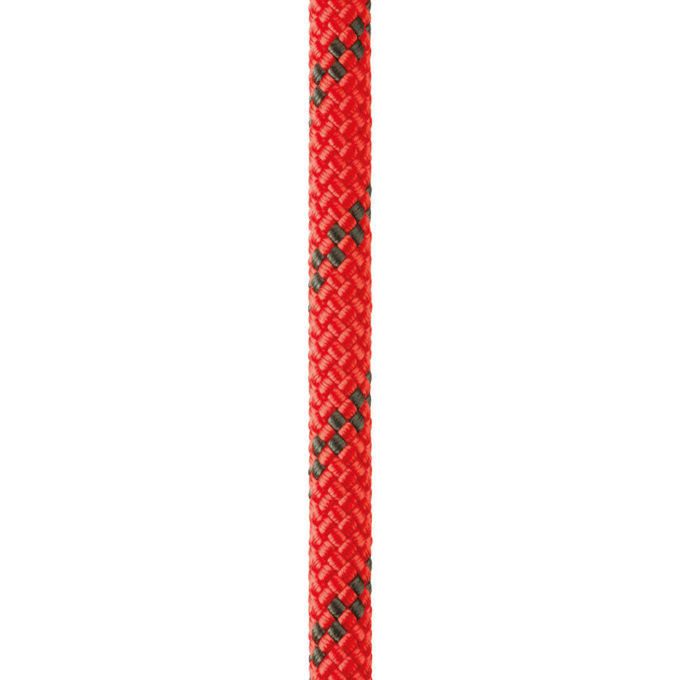 Petzl VECTOR 12.5 mm Rood – Sterk en Duurzaam Low Stretch Kernmanteltouw 100 m & 45 kN