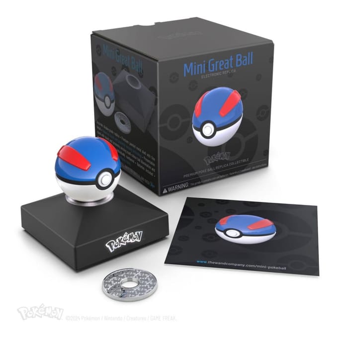 The Wand Comapany - Pokémon Diecast Mini Super Ball Replica