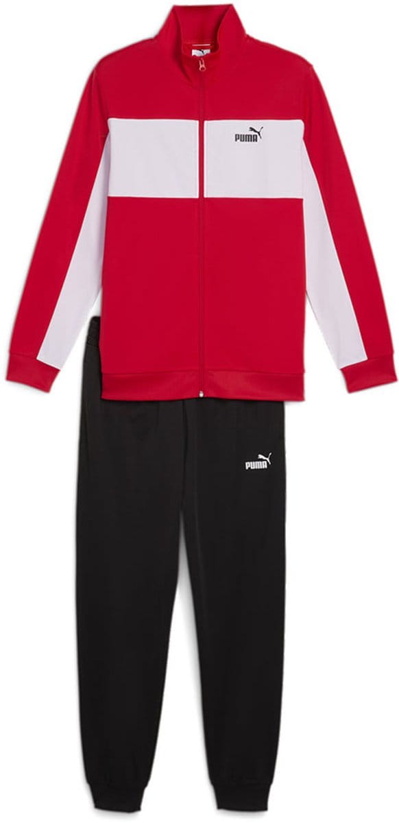 Trainingsjack Puma Ensemble de survêtement Poly Colorblock rouge