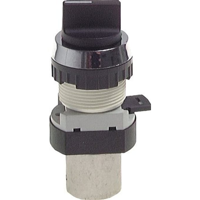 3/2 M5 Draaischakelaar Ventiel Zwart 0-12bar/0-168psi 30.5mm Airtec