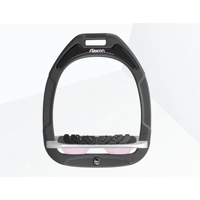 Ultra Grip Verstelbare Beugels Antraciet/Grijs/Roze Flex-On Green Composite