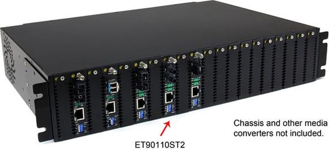 StarTech 10/100 Mbit Multi-Mode Glasvezel Converter ST 2 km