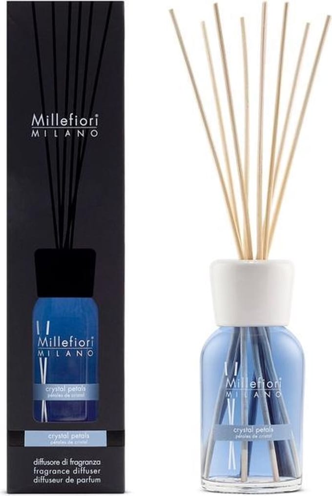Millefiori Milano Geurstokjes 250 ml - Crystal Petals