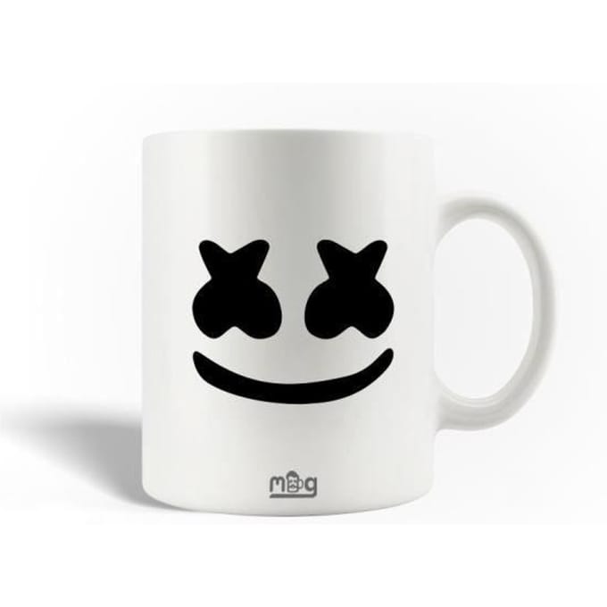 Mug en Céramique Marshmello DJ Logo Noir