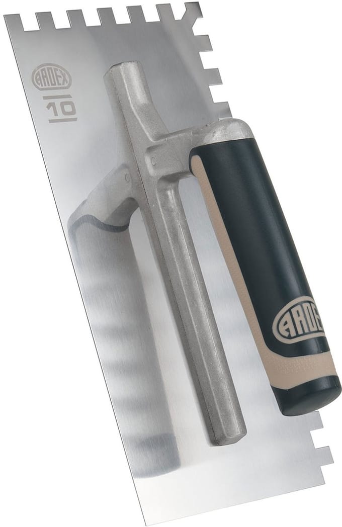 Ardex lijmspaan 10 mm RVS