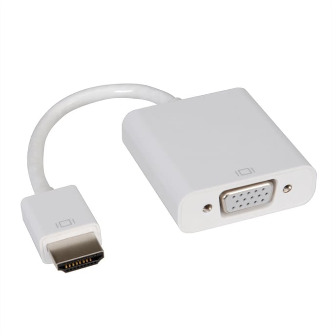 ROLINE HDMI-VGA-adapterkabel, HDMI M/VGA F