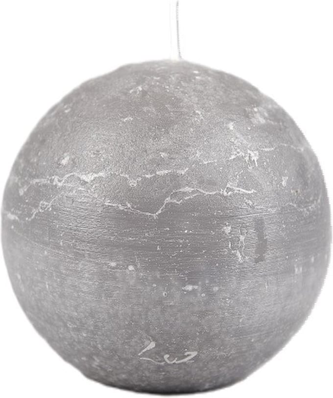 Rasteli Luz Your Senses Kaars-Bolkaars Muis Grijs D 10 cm