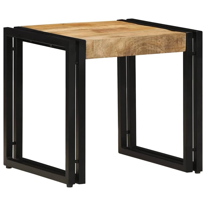 vidaXL - Salontafel - Bruin - 40 - x - 40 - x - 38 - cm - Massief - Mango - Hout