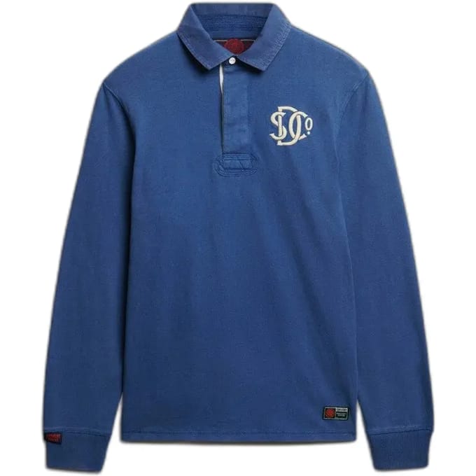 Polo met lange mouwen Superdry Vintage Athletic