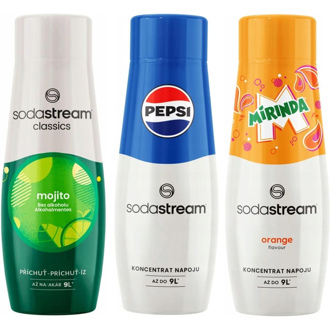 SodaStream Serie - Pepsi, Mirinda, Mojito - Syropen Set - 3 stuks