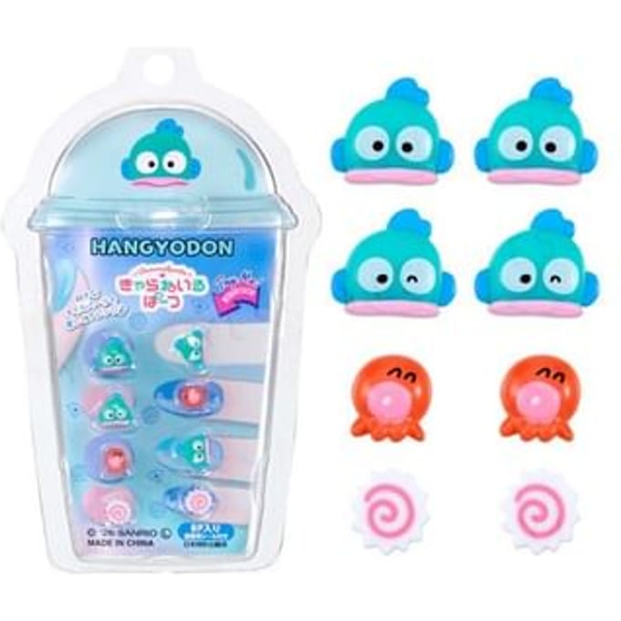 Bandai - Sanrio Hangyodon Character Nail Parts 1 set