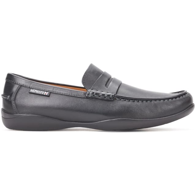 Mephisto Igor - heren moccasin - zwart - maat 46 (EU) 11 (UK)