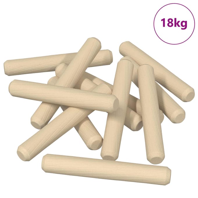 vidaXL - Houten - deuvels - 12000 - st - Bruin - Massief - hout