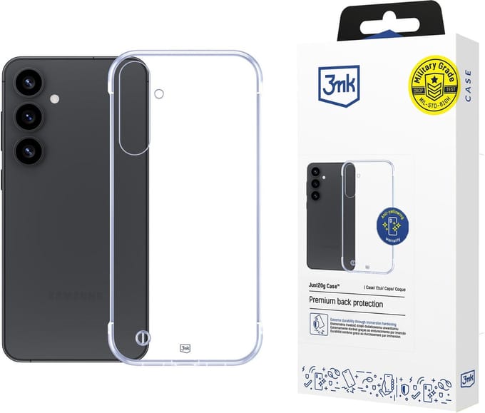 Samsung Galaxy S25 Edge - 3Mk Just20G Doorzichtig Hoesje