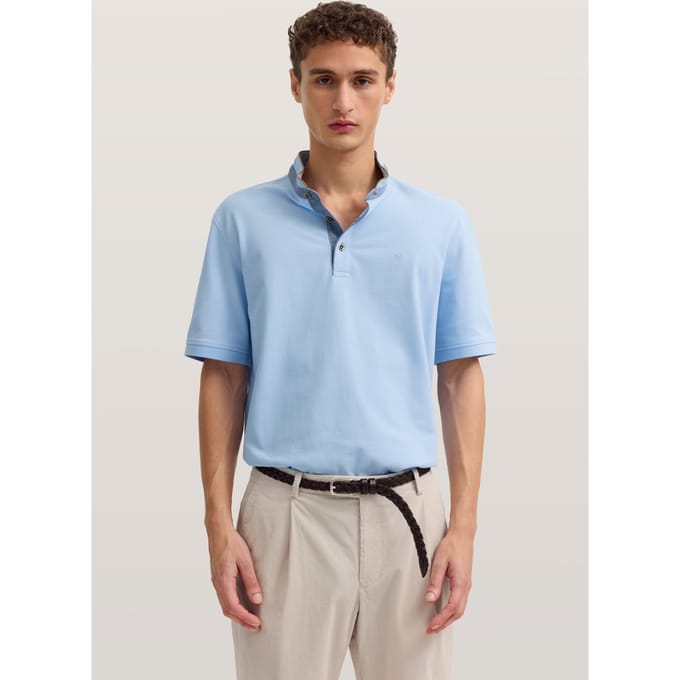 Bugatti Herren Polo Modern Fit van puur katoen