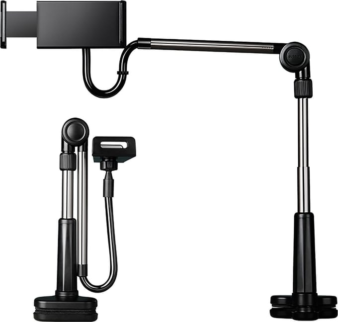 YONO Tablet Houder Bed - Flexibel - geschikt voor iPad - Telefoonhouder - 78cm - Zwart