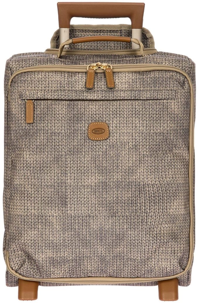 BRIC'S trolley X-Collection Trolley Underseat Wool Nut bruine 42cm