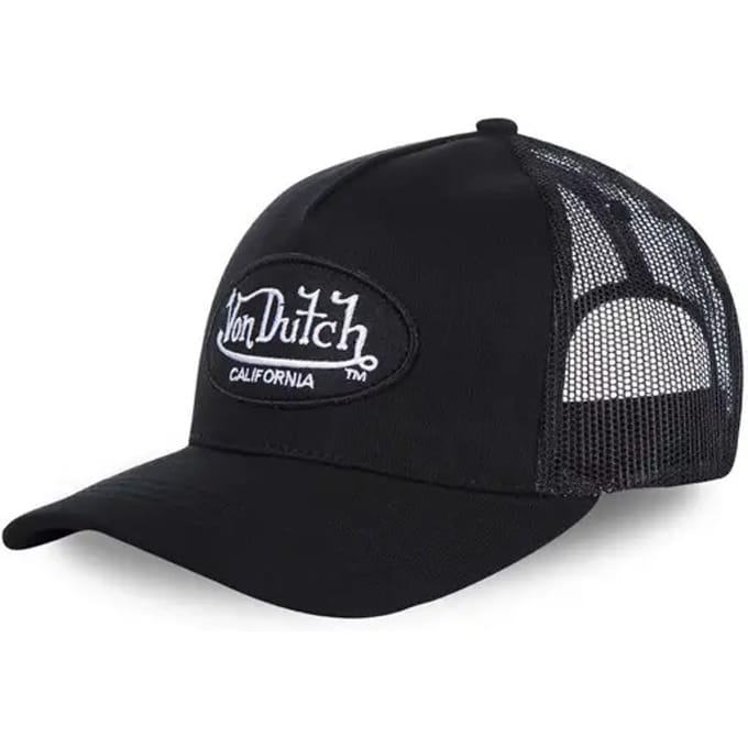 Von Dutch - Snapback Trucker Cap LOFB/B | One Size | Verstelbaar | Druiksluiting - Zwart