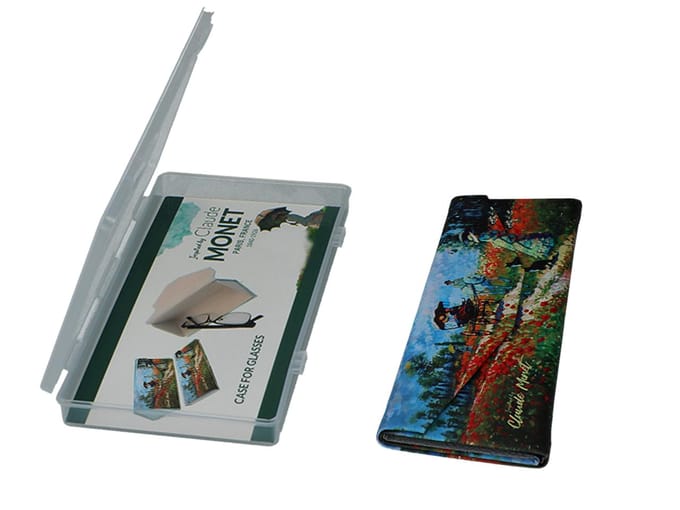 Carmani Opvouwbaar Brillenkoker - Claude Monet Kunst