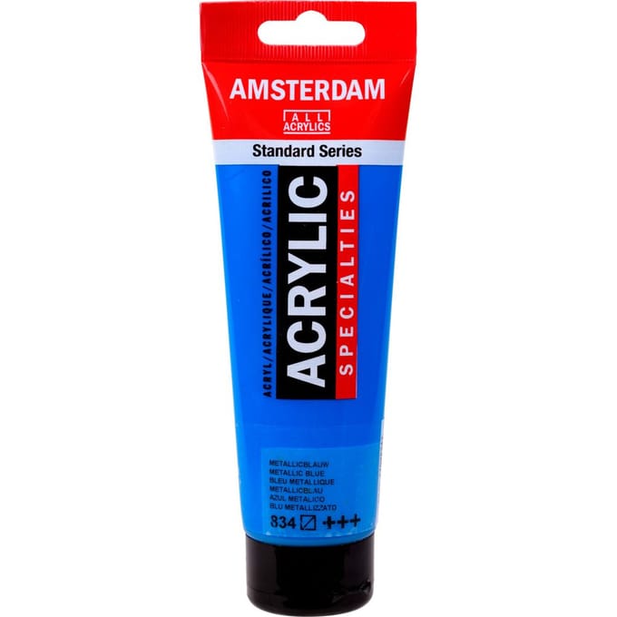 Amsterdam Specialties Acrylverf 120ml 834 Metallicblauw