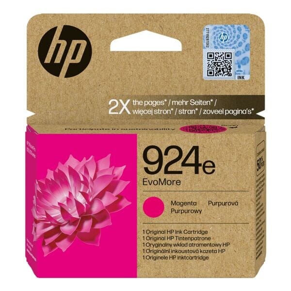 Inktcartridge hp 4k0u8ne 924e evomore rood | 1 stuk