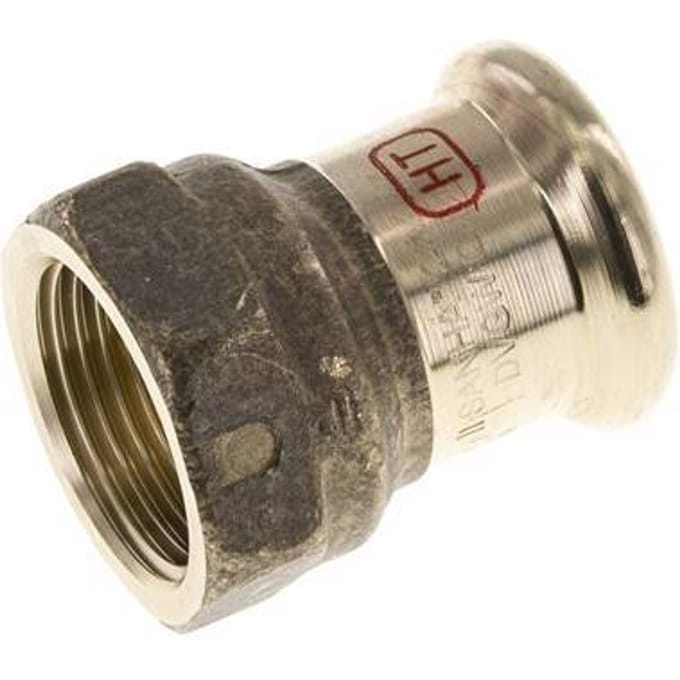 Perskoppeling - 22mm & Rp 3/4'' Persmof - Koperlegering