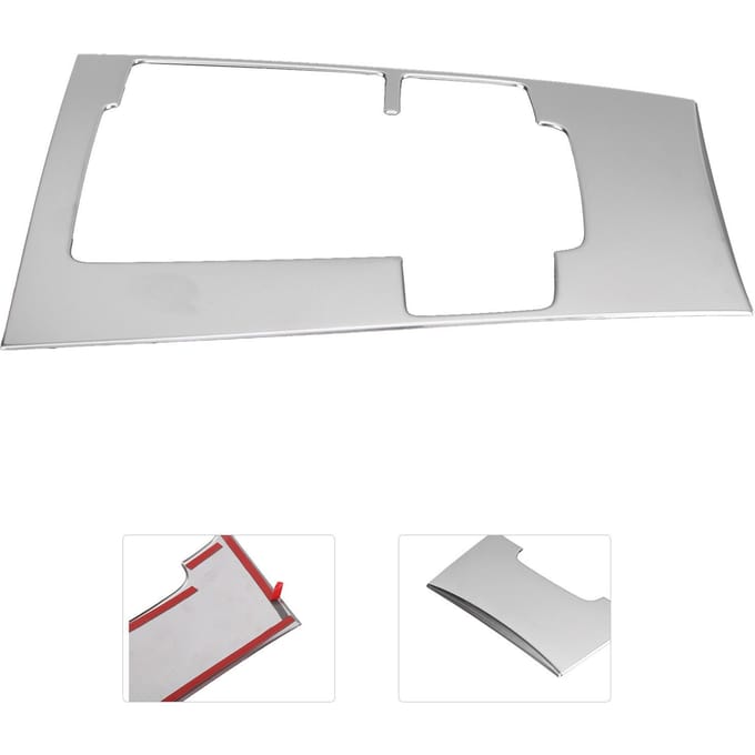 Schakelpaneel Frame Sierlijst RVS Decor Vervanging voor Mazda 3 2019‑2021 RHD white