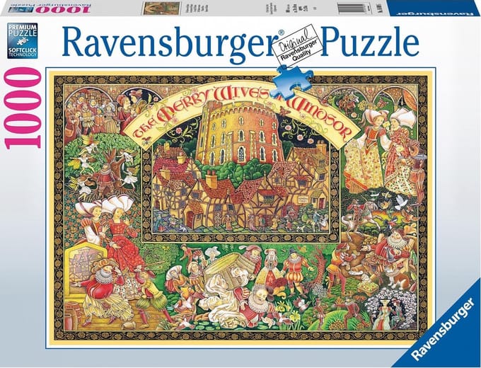 Ravensburger puzzel De Windsor vrouwen - Legpuzzel - 1000 stukjes
