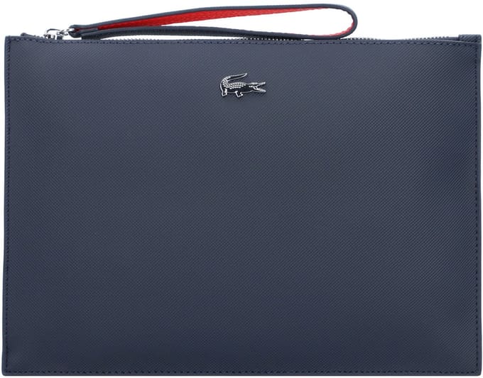 Lacoste Anna - Clutch 28 cm (noir krema)