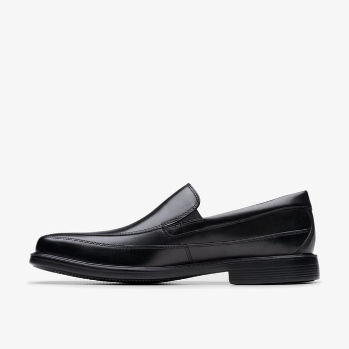 Cosgrove Vrije Zwarte Leren Schoenen