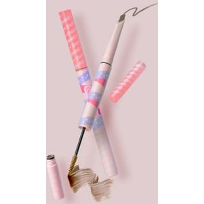 Gracebabi - 2 in 1 Eyebrow Tint - 2 Color #01 Brown