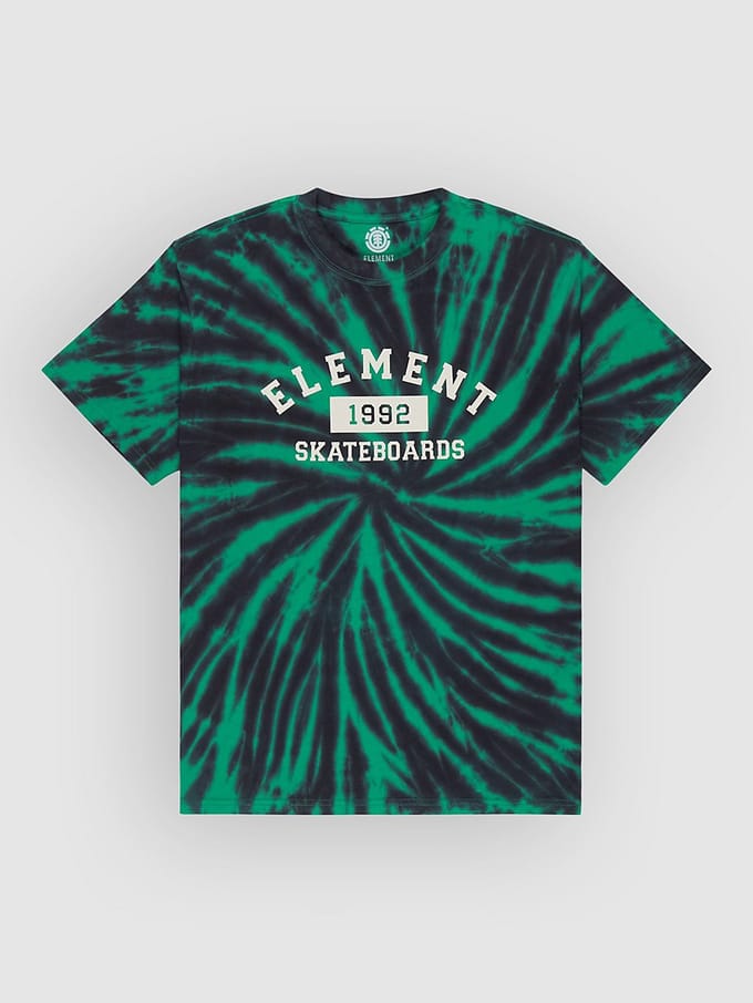 Element Home Team Tie Dye T-Shirt groen