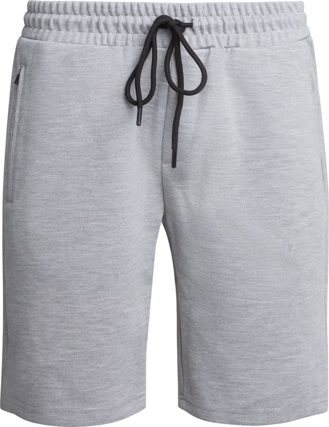 Mario Russo Mario Russo Pique Short grijs melange