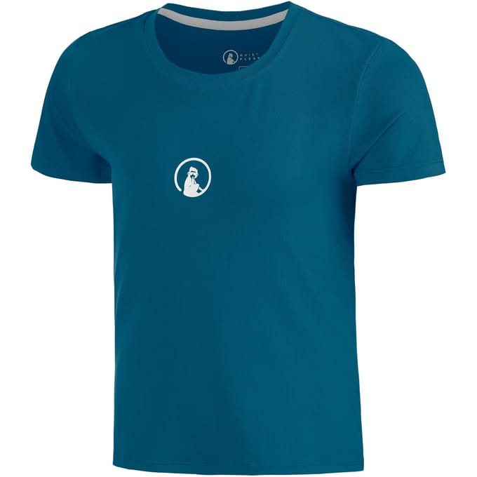 Quiet Please Create Retriever T-shirt Meisjes-Petrolblauw,Wit