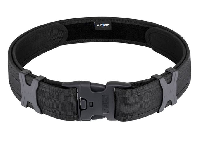 Cytac 2" tactical belt black xl