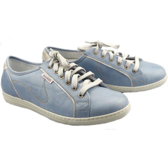 Mephisto Holda - dames sneaker - blauw - maat 37 (EU) 4 (UK)