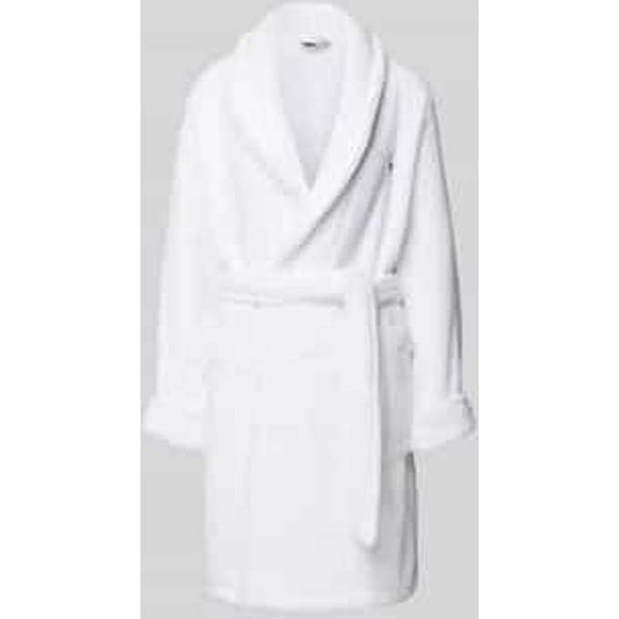 comfort fit badjas van puur katoen model 'ICONIC BEAR'
